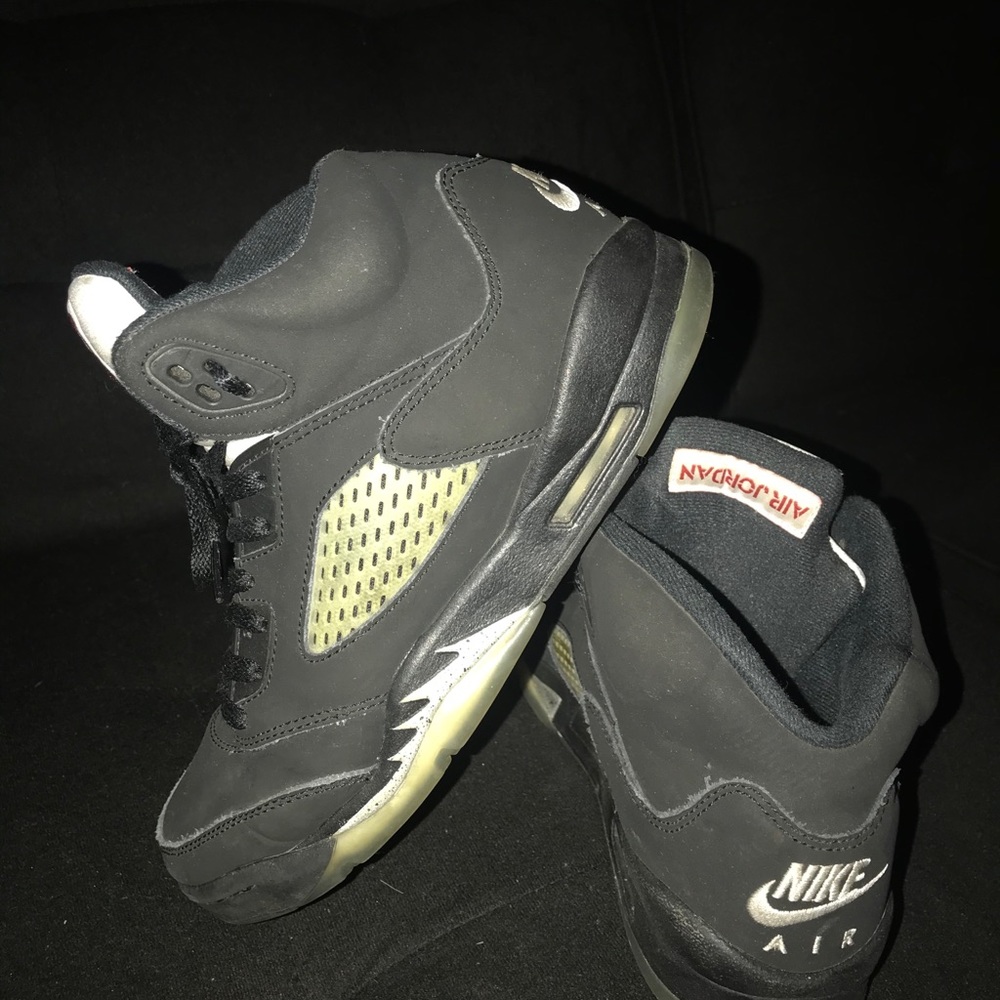 Jordans Retro 5 boys size 6.5